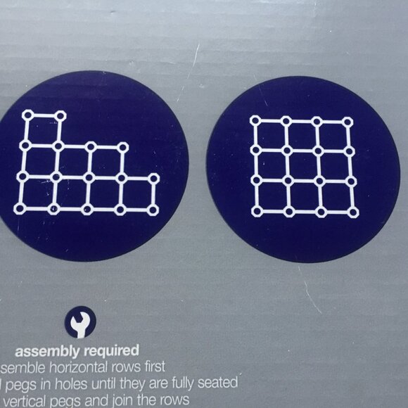 NEW Crate & Barrel CB2 12 Bottle Modular System Wine Rack - Picture 7 of 7